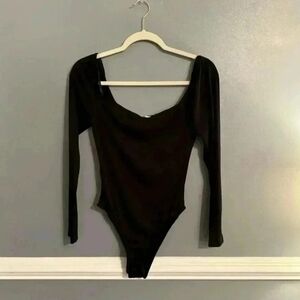 Princess Polly Black Bodysuit